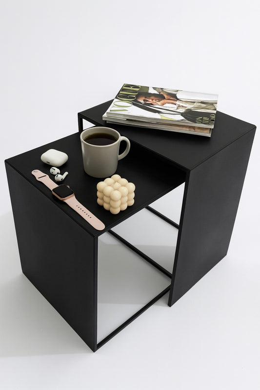 VATOOS "Layer" Metal Side Table