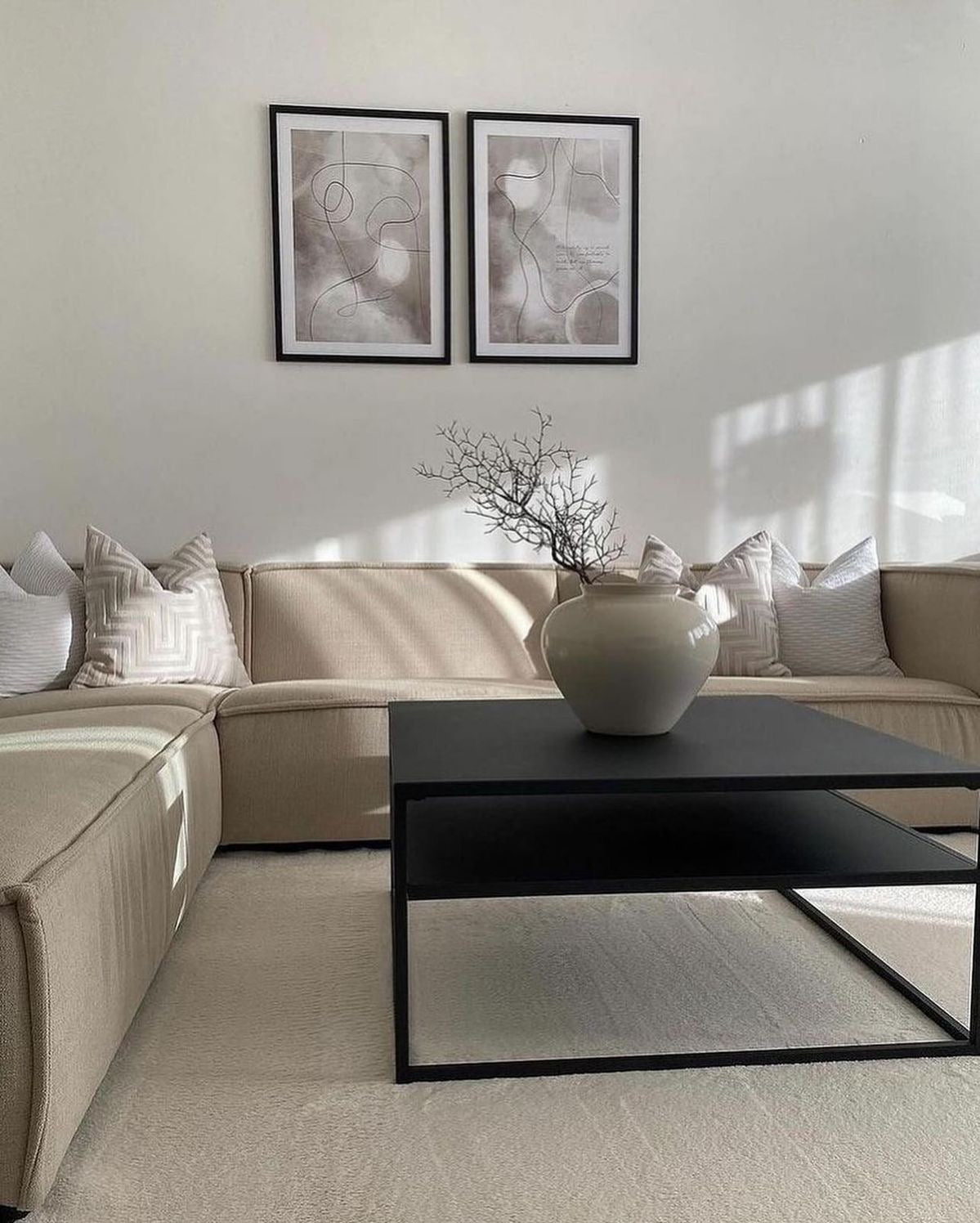 VATOOS "Cube" Metal Coffee Table